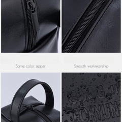 Portable Men's Travel Wash Bag Compact Business Toiletry Organizer