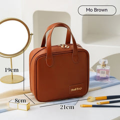 Large Capacity PU Makeup Storage Organizer Cosmetic Travel Pouch Bag