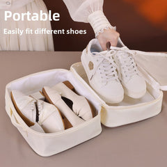 Double Layer Waterproof Shoe Storage Bag Travel Sports Organizer