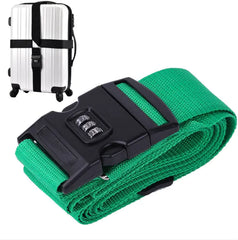 Secure Cross Strap Luggage Belt Adjustable Suitcase Travel Accessory
