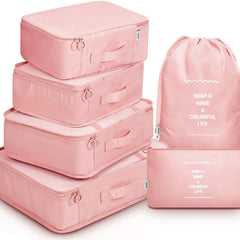 8-piece Set Luggage Divider Bag Travel Storage Clothes Underwear Shoes Organizer Packing Cube Bag