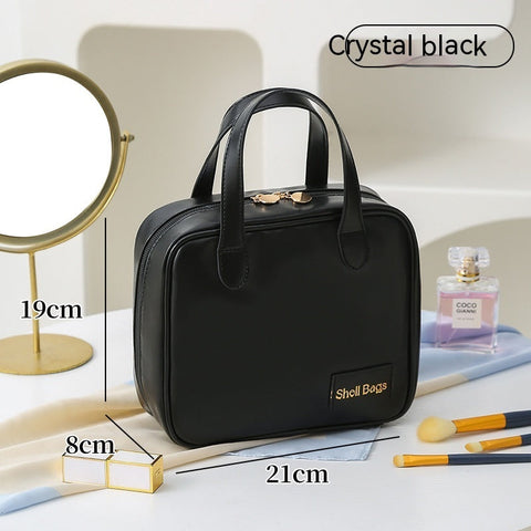 Large Capacity PU Makeup Storage Organizer Cosmetic Travel Pouch Bag