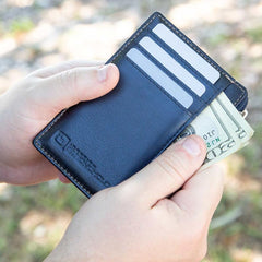 Secure Mini Wallet Slim Travel Card Holder Organizer