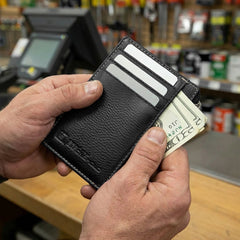 Secure Mini Wallet Slim Travel Card Holder Organizer