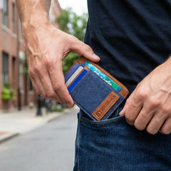Secure Mini Wallet Slim Travel Card Holder Organizer