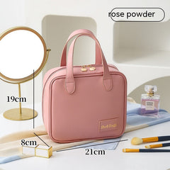 Large Capacity PU Makeup Storage Organizer Cosmetic Travel Pouch Bag
