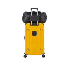 4-Piece PC ABS Lightweight TSA Lock Luggage Set Yellow