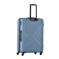 3-Piece ABS Lightweight Spinner Luggage Set TSA Lock Blue