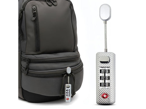Approved 3 Digit Combination Zipper Luggage Security Lock