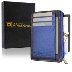 Secure Mini Wallet Slim Travel Card Holder Organizer
