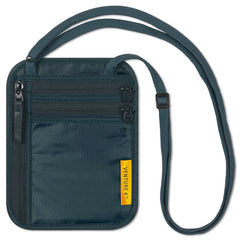 Slim Minimalist Travel Neck Wallet RFID Passport Holder Security