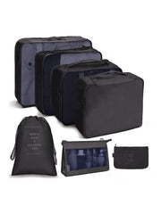 Travel Organizer Packing Cubes Set Clothes Shoes Accessories Storage Bags