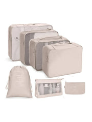 Travel Organizer Packing Cubes Set Clothes Shoes Accessories Storage Bags