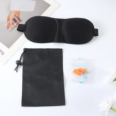 3D Sleep Eye Mask Lightweight Travel Nap Kit with Earplugs