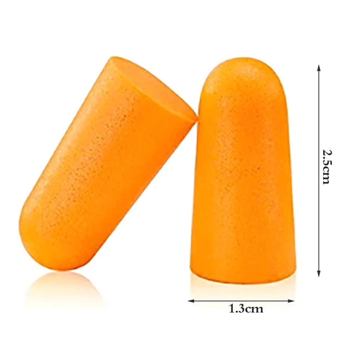 10 Pairs Soft Foam Earplugs for Sleeping Travel Noise Reduction