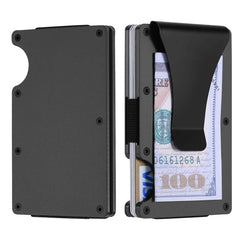 Blocking Slim Credit Card Holder Wallet with Money Clip