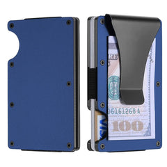 Blocking Slim Credit Card Holder Wallet with Money Clip