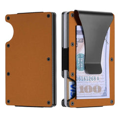 Blocking Slim Credit Card Holder Wallet with Money Clip