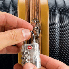Approved Combination Padlock Secure Travel Luggage Lock System