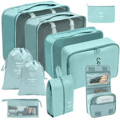 Travel Organizer Packing Cubes Set Clothes Shoes Accessories Storage Bags