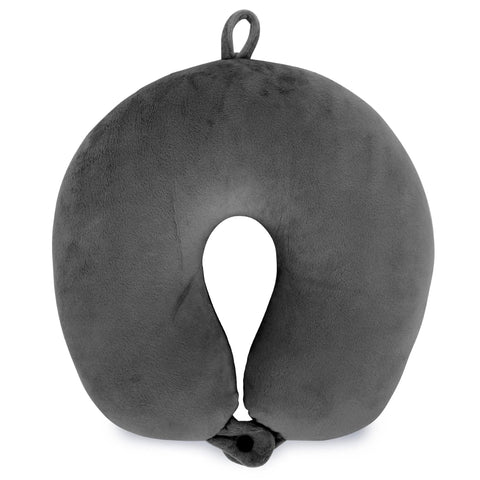 Plush Microbeads Travel Neck Pillow