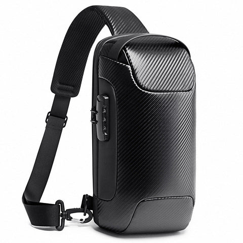 Bange Waterproof USB Chest Bag Men Business Messenger Shoulder Bag