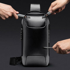 Bange Waterproof USB Chest Bag Men Business Messenger Shoulder Bag