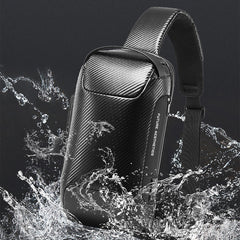 Bange Waterproof USB Chest Bag Men Business Messenger Shoulder Bag
