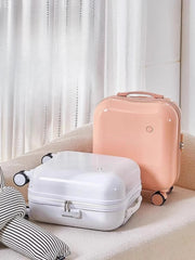 Mini Cute Lightweight Trolley Suitcase for Kids and Women