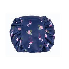 Women Drawstring Cosmetic Travel Organizer Makeup Toiletry Storage Bag