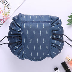 Women Drawstring Cosmetic Travel Organizer Makeup Toiletry Storage Bag