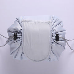 Women Drawstring Cosmetic Travel Organizer Makeup Toiletry Storage Bag