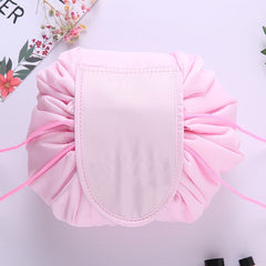 Women Drawstring Cosmetic Travel Organizer Makeup Toiletry Storage Bag