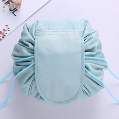 Women Drawstring Cosmetic Travel Organizer Makeup Toiletry Storage Bag