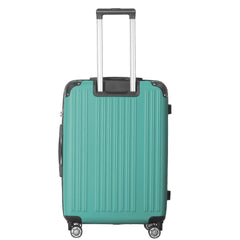 3-Piece Lightweight ABS Hardshell Spinner Luggage Set Fresh Green