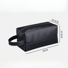 Portable Men's Travel Wash Bag Compact Business Toiletry Organizer
