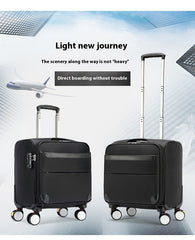 Business Oxford Cloth Travel Suitcase for Men and Women