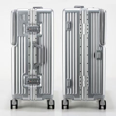 Front Opening Aluminum Frame Large Capacity Carry-On Trolley Suitcase