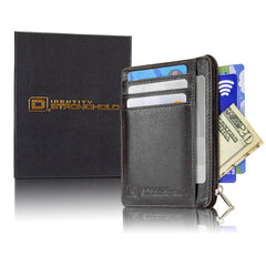 Secure Mini Wallet Slim Travel Card Holder Organizer