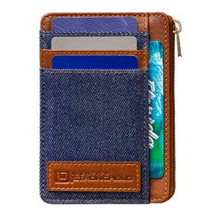 Secure Mini Wallet Slim Travel Card Holder Organizer