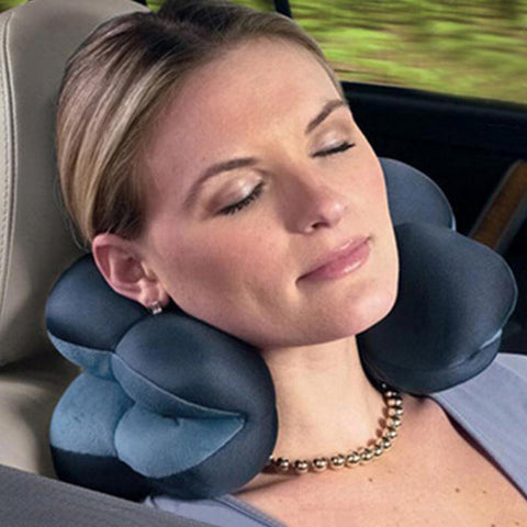 Microbead Neck Pillow Lightweight Portable Home Travel Support Cushion