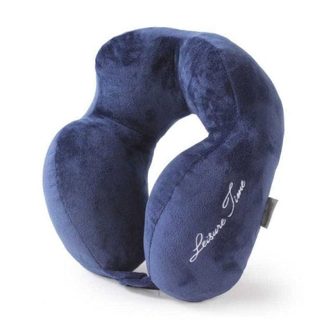 Foldable Memory Foam Travel Neck Pillow for Airplane Support