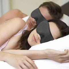 Portable Blackout Silk Sleep Eye Mask Adjustable Travel Meditation Cover
