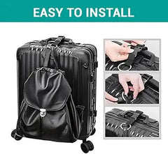 Portable Anti-Theft Nylon Luggage Strap Bag Gripper Holder