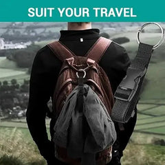 Portable Anti-Theft Nylon Luggage Strap Bag Gripper Holder