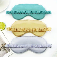 Soft Silk Sleep Eye Mask Portable Travel Night Sleep Cover