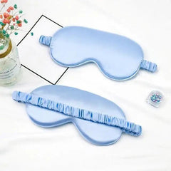 Soft Silk Sleep Eye Mask Portable Travel Night Sleep Cover