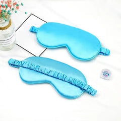 Soft Silk Sleep Eye Mask Portable Travel Night Sleep Cover