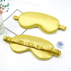 Soft Silk Sleep Eye Mask Portable Travel Night Sleep Cover
