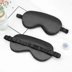 Soft Silk Sleep Eye Mask Portable Travel Night Sleep Cover